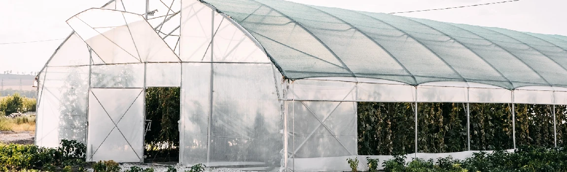 Safe And Reliable Glass Greenhouse in Four Corners, FL